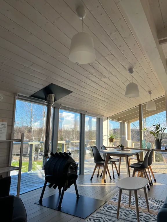 Новый дом с шикарным видом на Новой Риге