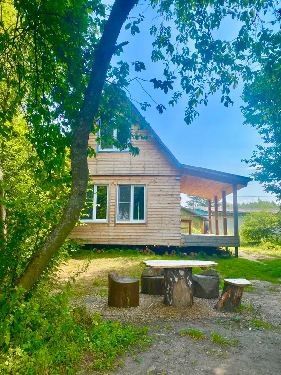 Коттедж Деревянный дом на берегу реки с беседкой — аренда посуточно в Кашин