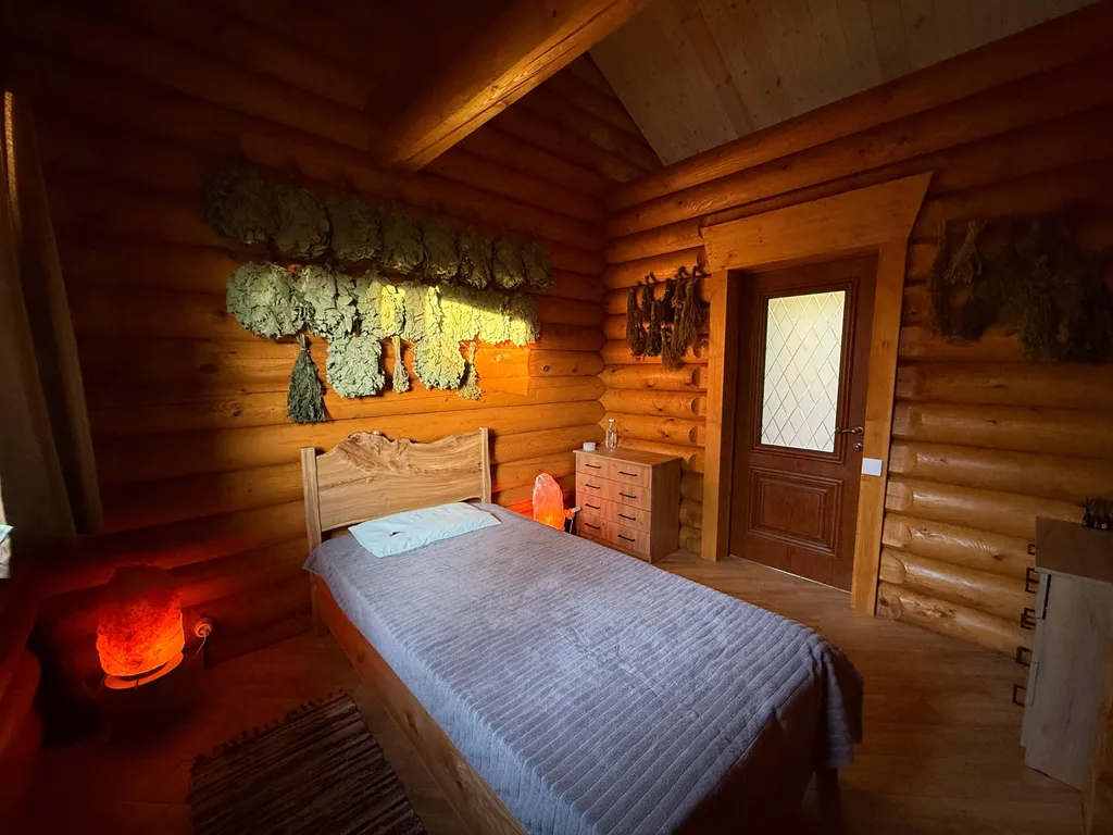 Комфортабельный дом из сруба в живописном месте