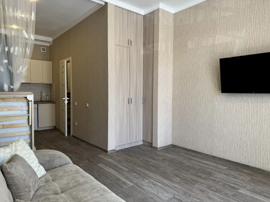 Квартира Квартира Уютная студия с ремонтом в 5 минутах от пляжа ЖК Лазурный — Геленджик