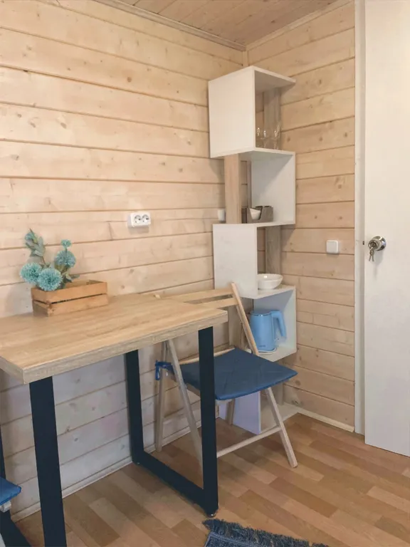 Дом-номер с террасой для двоих. Глэмпинг "улей"