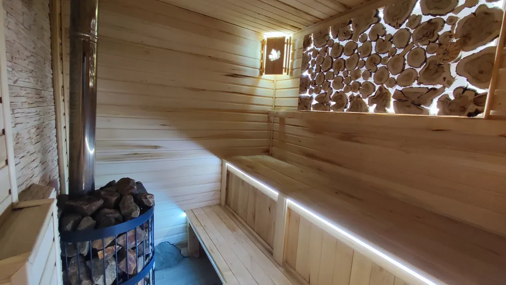 Коттедж с видом на горы и горную речку