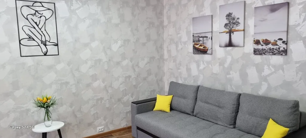 Двухкомнатная квартира с евроремонтом