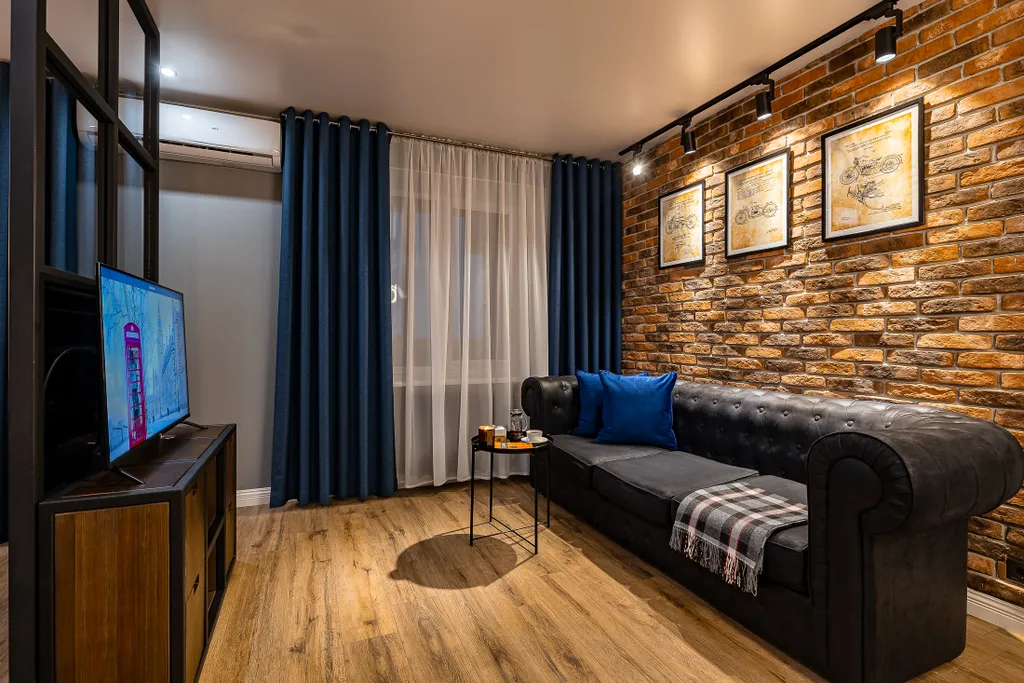 Популярная квартира в центре Британский лофт