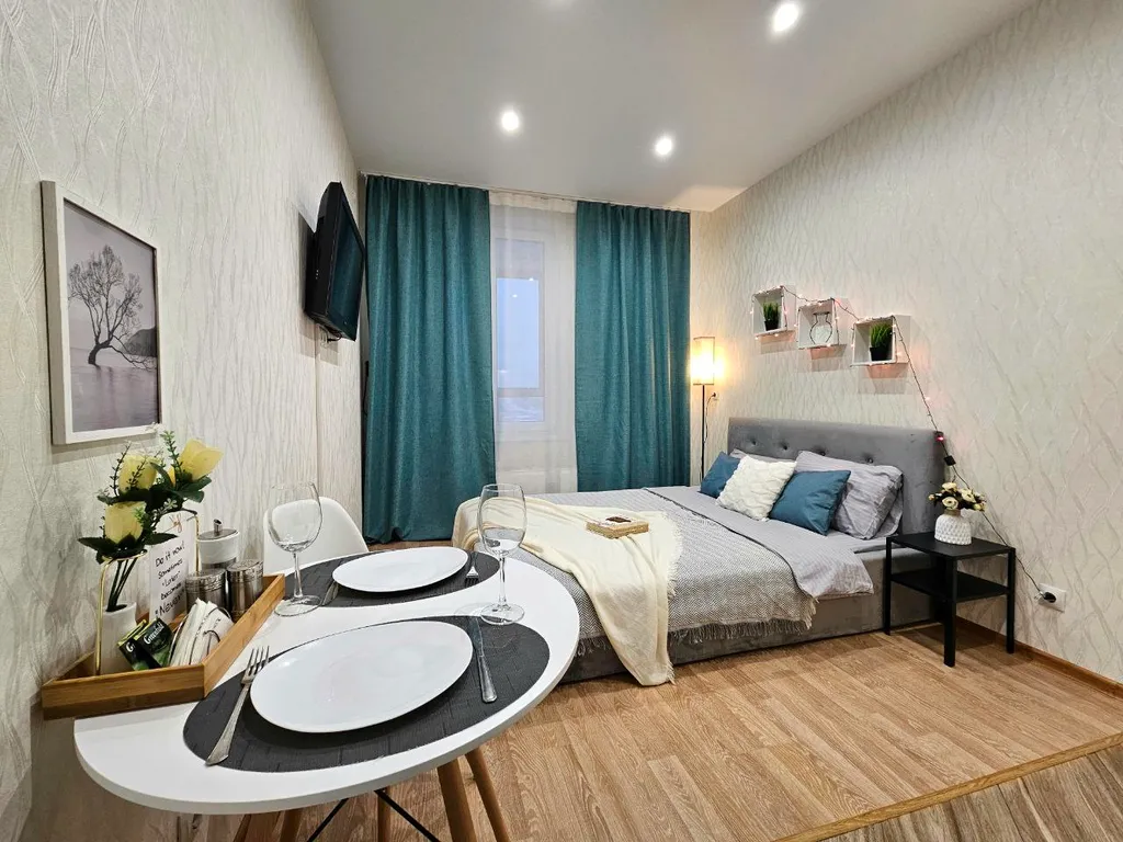 Квартира Комфортная студия White Lodging — аренда посуточно в Мытищи