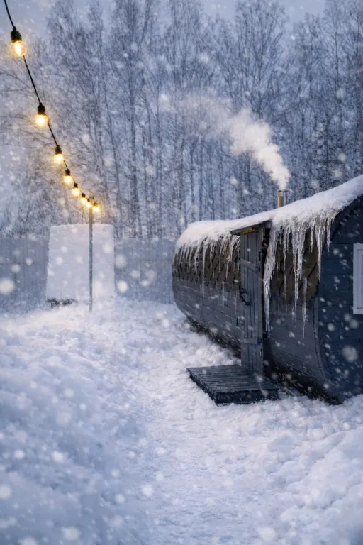 Дом с баней и чаном у озера Балтым — уютный отдых на природе