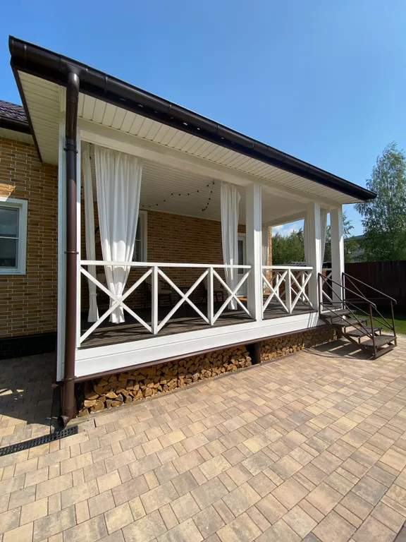 Коттедж с сауной и зоной BBQ