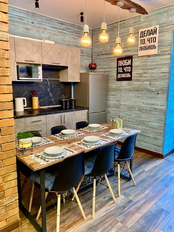 Современная 3ех комнатная квартира Dombay_flats "Диско"