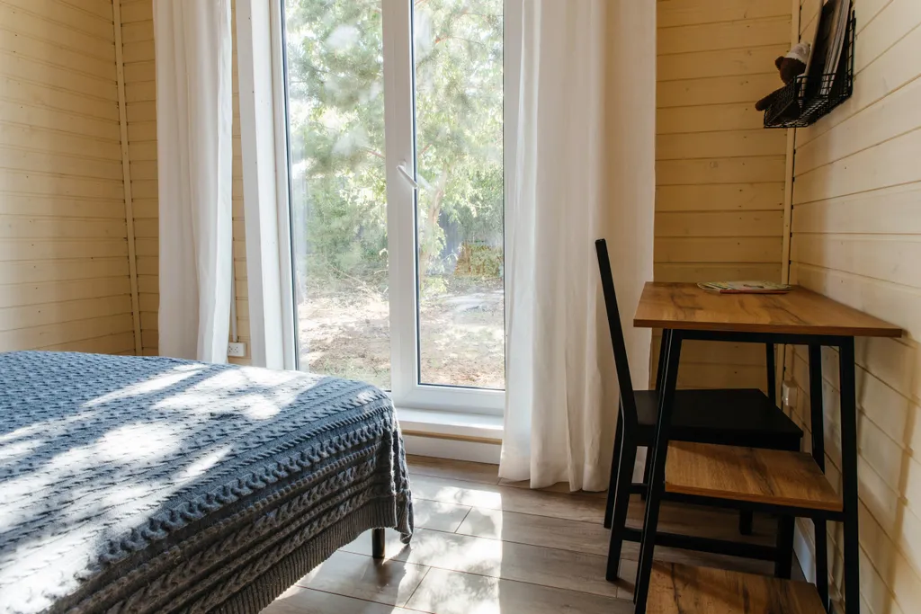 Большой дом с душой у соснового леса