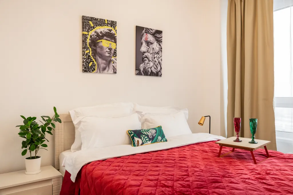 Квартира Квартира Видовая евротрёшка близ метро — Москва