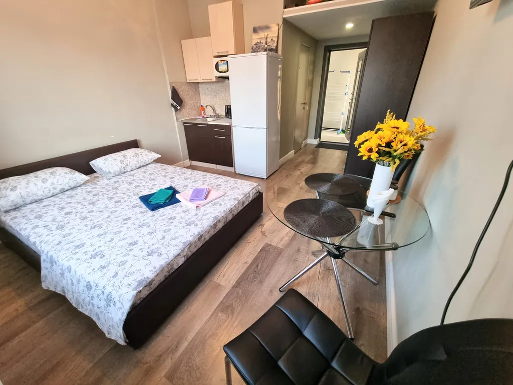 Квартира Квартира Уютная студия у метро — Москва