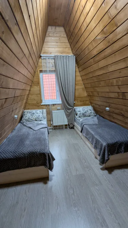 Коттедж Коттедж Алатырь А-фрейм в лесу — Архыз