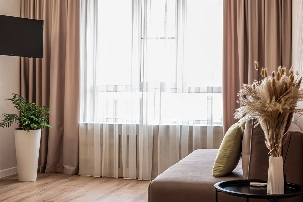 Новая уютная квартира с видом на фонтан