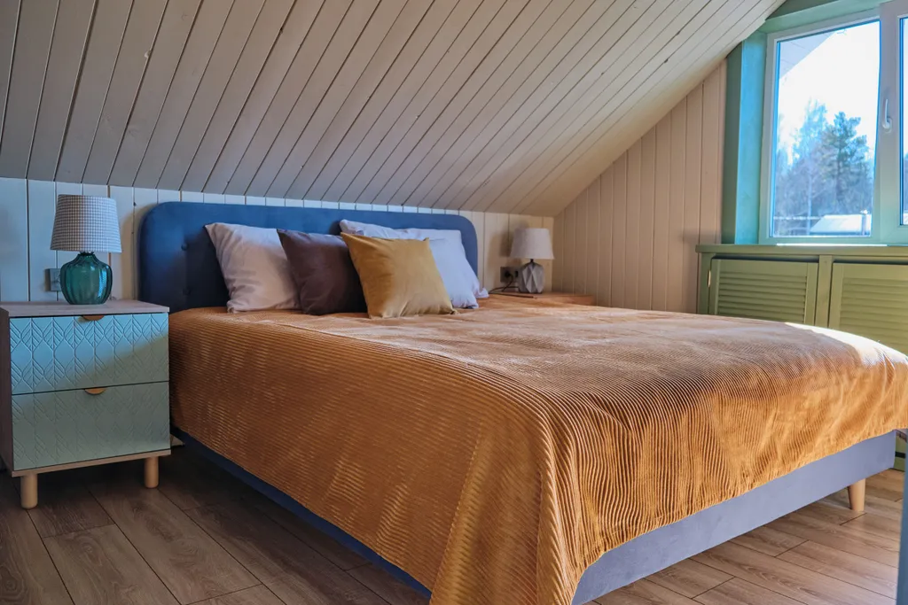 Уютный загородный дом с баней