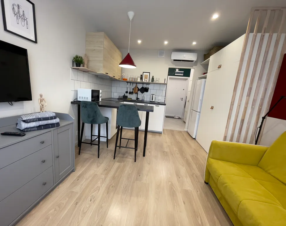 Прекрасная стильная студия