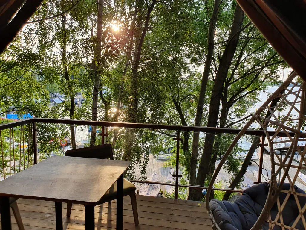 Коттедж Коттедж Глэмпинг на берегу Пироговского водохранилища — Болтино