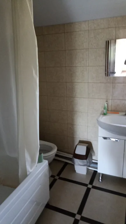 Дом у горной реки