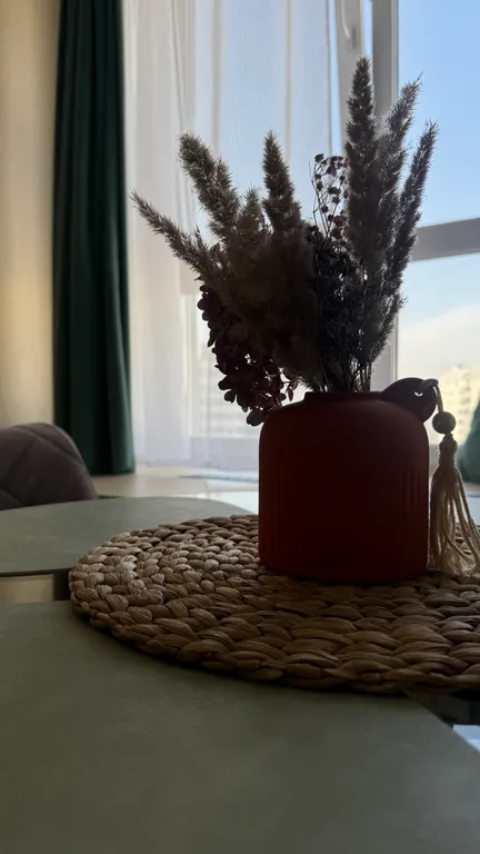 Студия в центре города с прекрасным видом на город