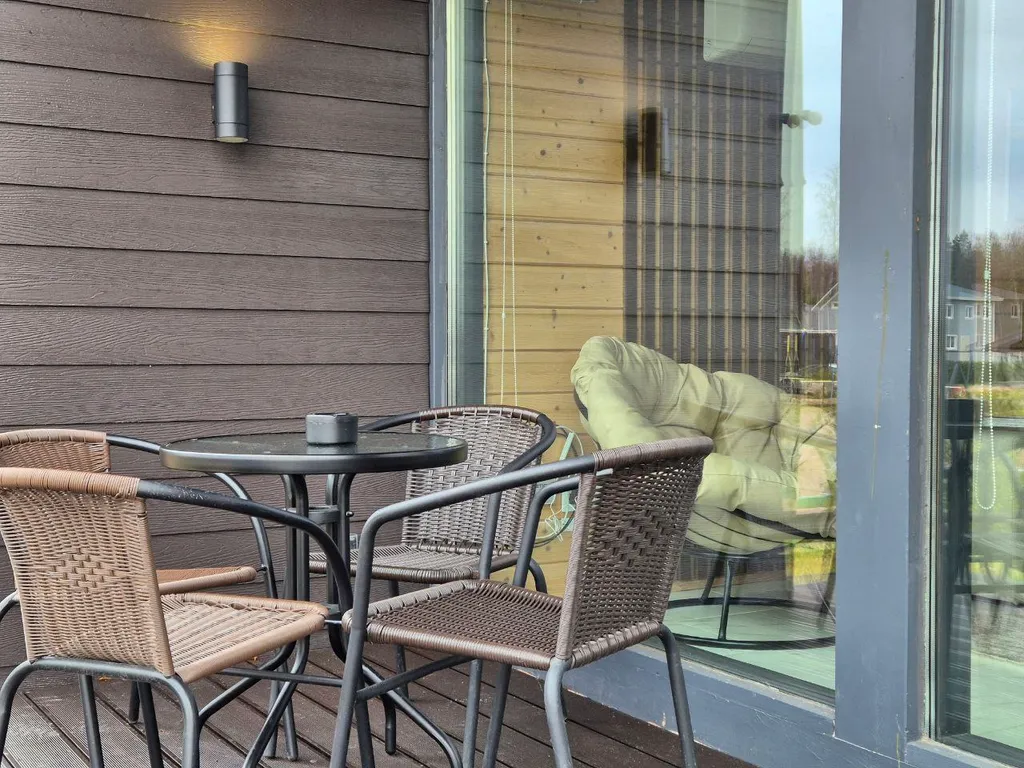 Панорамный коттедж с видом на залив