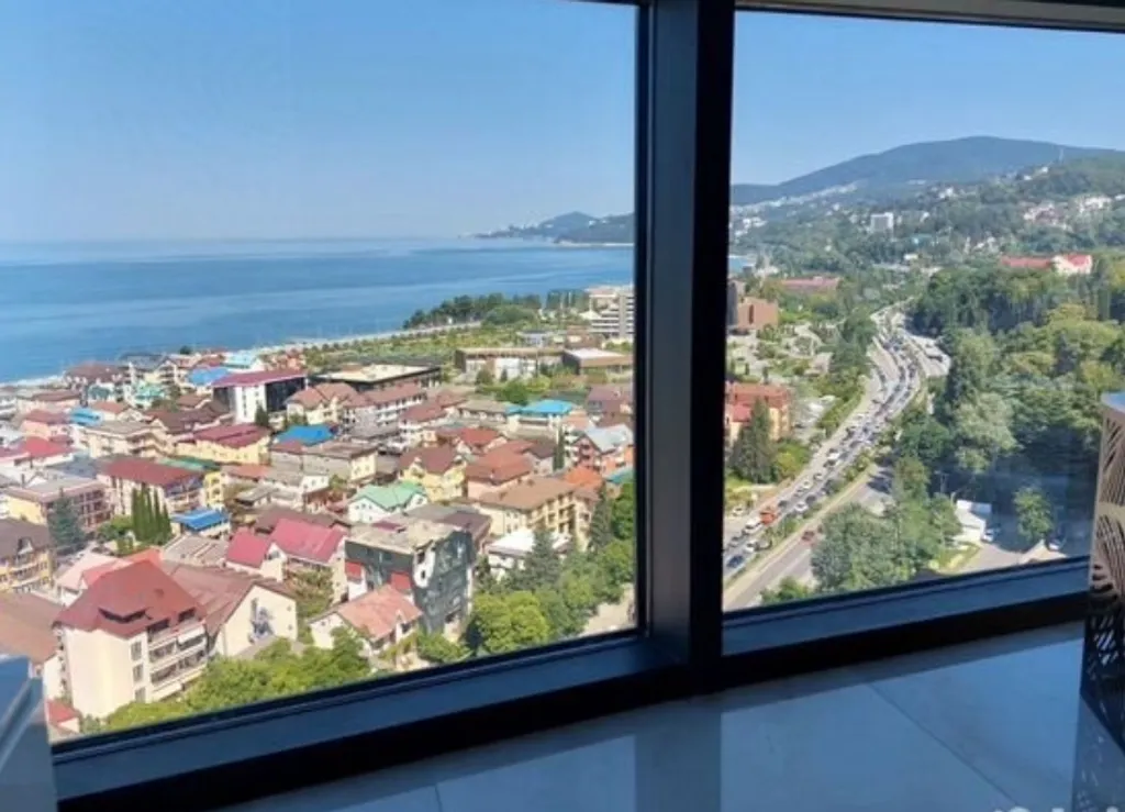 Квартира Квартира Дизайн-студия на 19 этаже в Сочи с потрясающим видом на море — Адлер