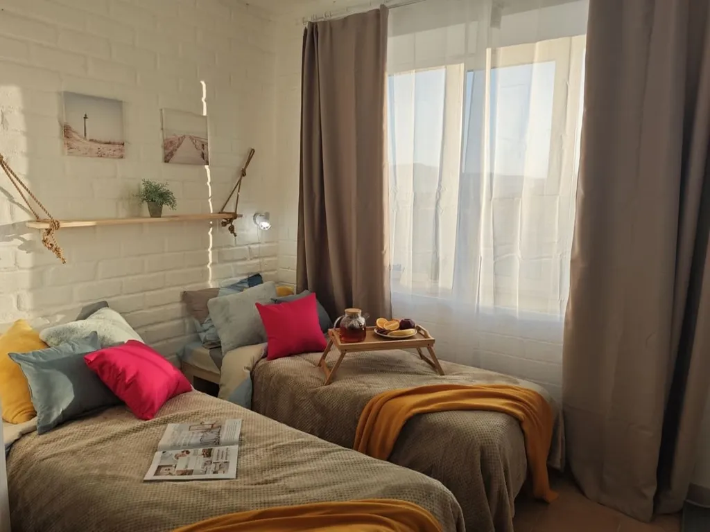 Двухместная студия с кроватью-трансформером