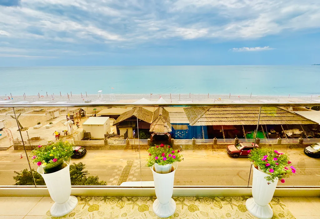 Апартамент с видом на море и звездным потолком Калифорникейшен