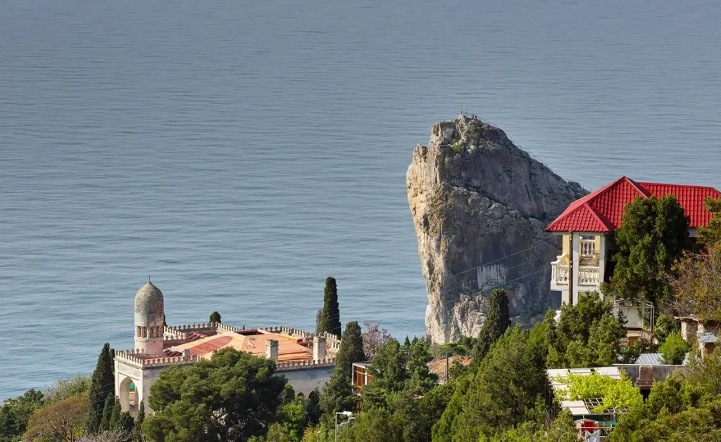 Уютный апартамент в Симеизе с большим собственным двором под ключ