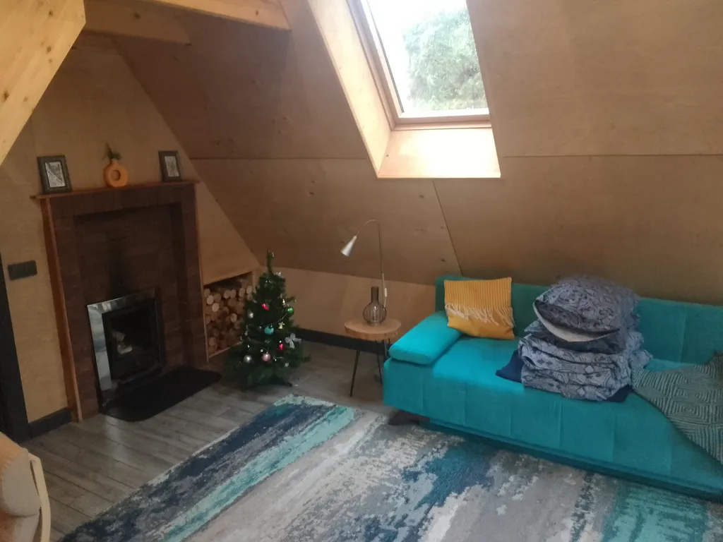 Уютный дом с баней и купелью в сосновом бору