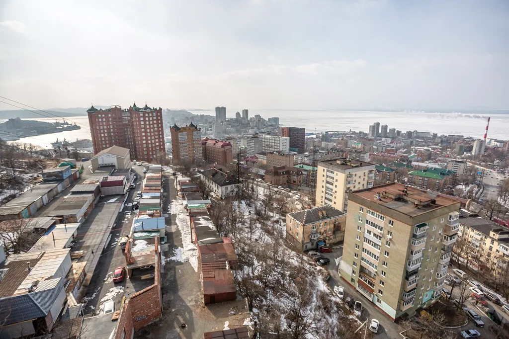 Квартира Sea View квартира с невероятными видами города — Владивосток