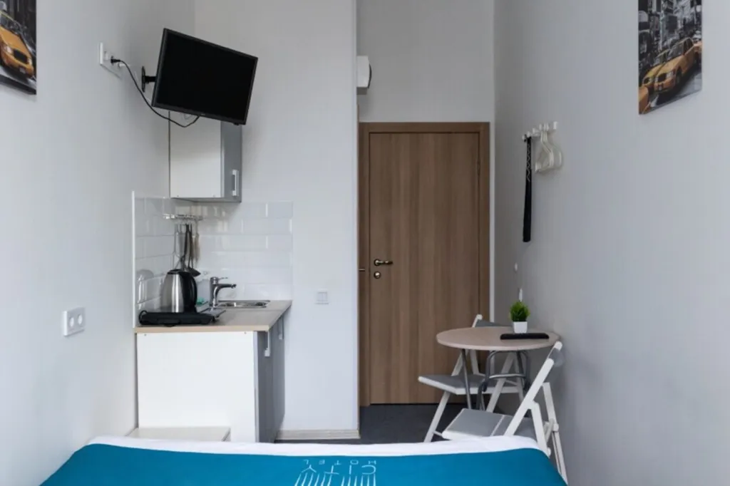 Квартира Одноместные апартаменты с мини-кухней — Санкт-Петербург