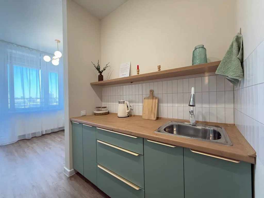 Просторная квартира возле набережной аквапарка