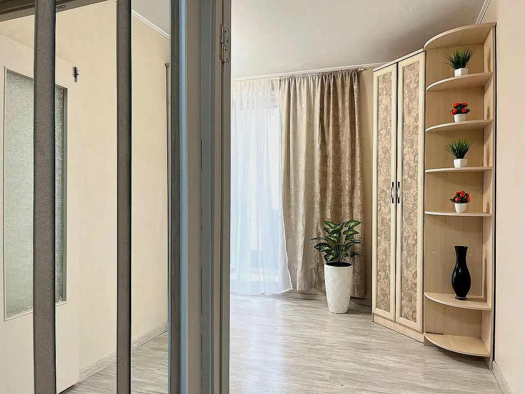 Уютная 2-комнатная квартира для 1-5 гостей, с раздельными комнатами