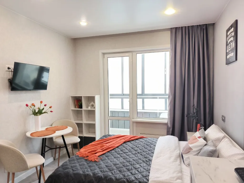 Квартира Уютная светлая студия для двоих — Новосибирск