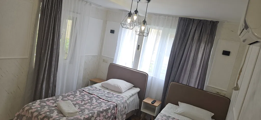 Двухместный номер с видом на уютный двор