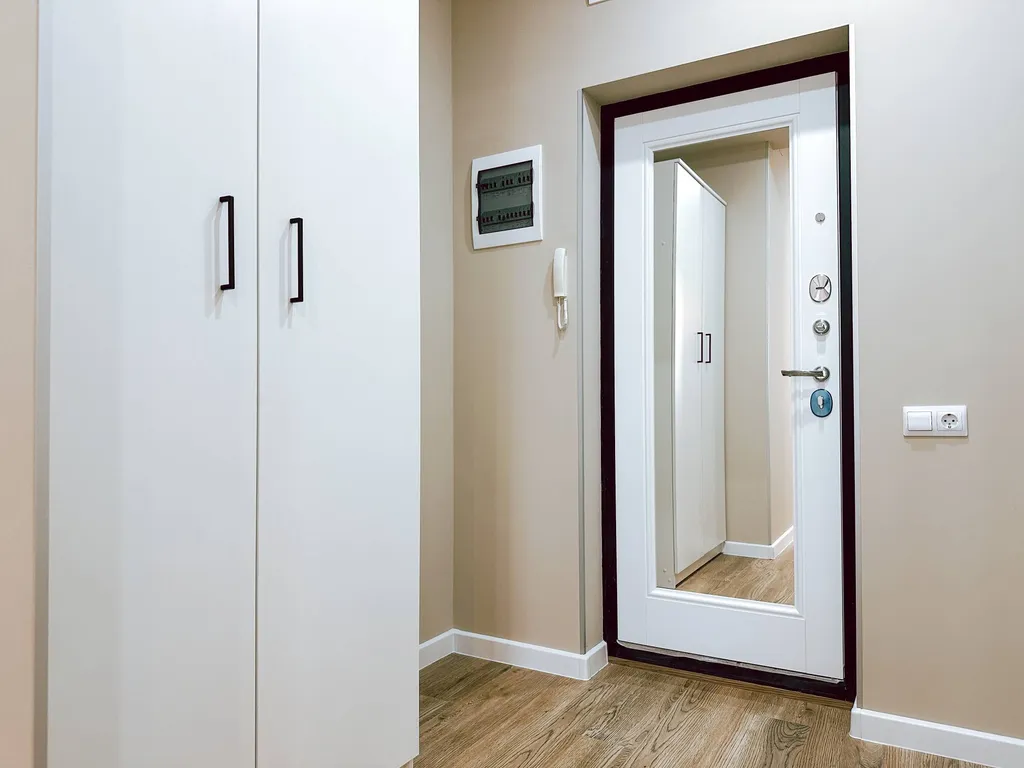 Однокомнатная квартира с видом на город