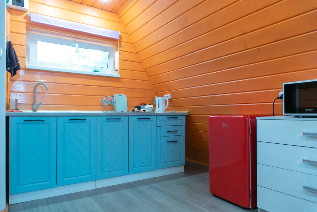 А-фрейм дом на горе