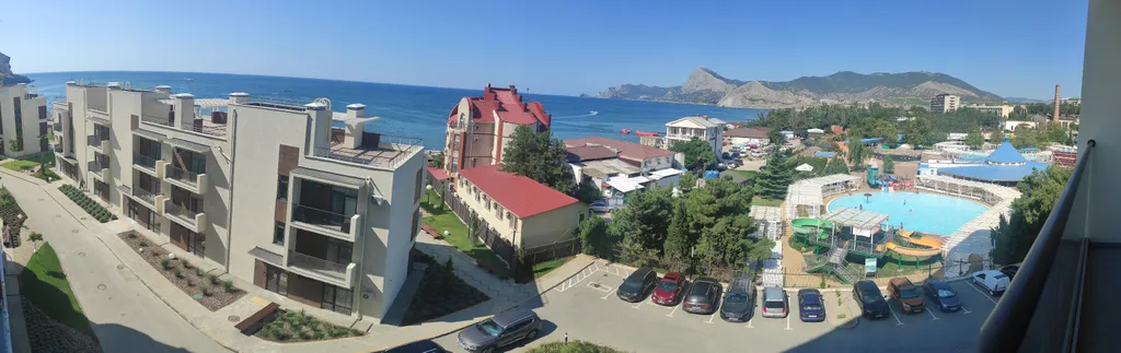 Апартаменты на первой береговой линии с шикарным видом на море