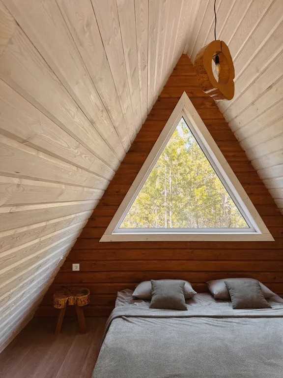 Дом у леса с баней и банным чаном