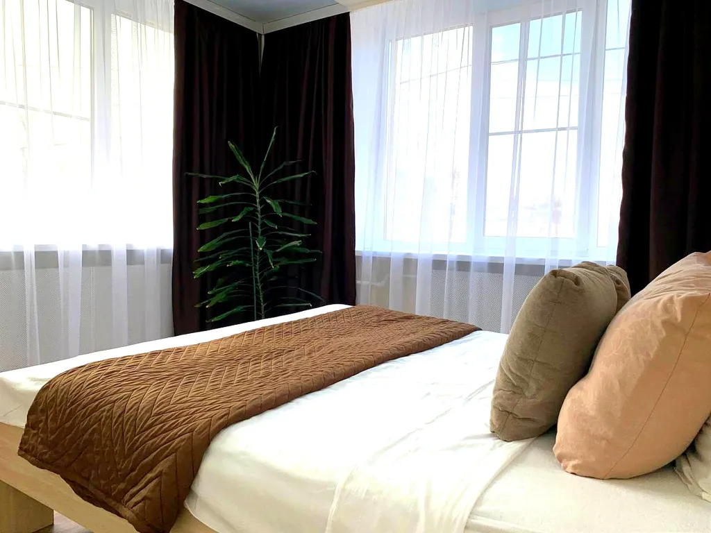 Двухкомнатная квартира с кондиционером в центре города