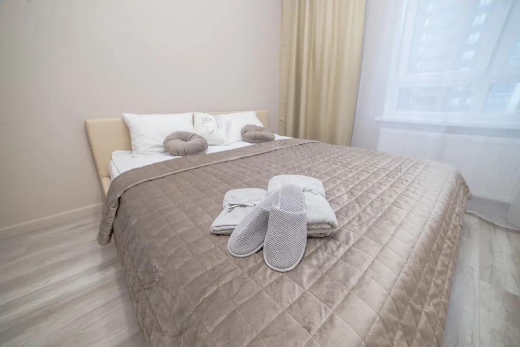 Евродвухкомнатная квартира рядом с метро Ботаническая для 4