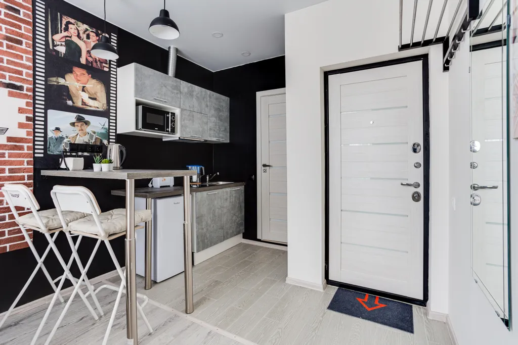 Квартира Стильная студия в 5 минутах пешком от метро и автовокзала Котельники — Котельники