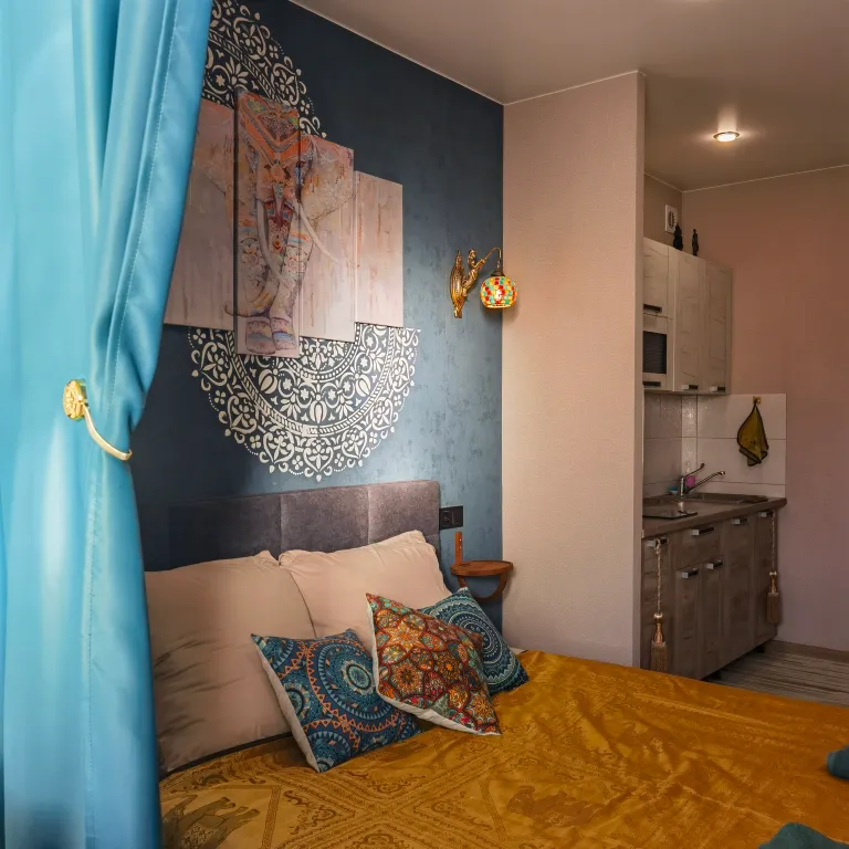 Студия Азия с кондиционером в сторону Аэропорта