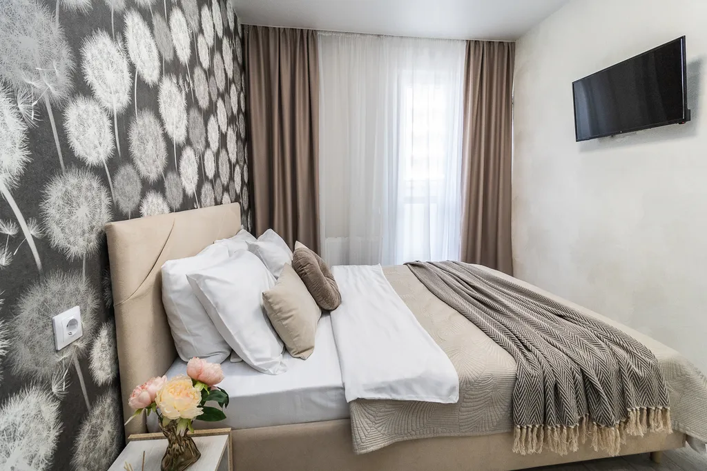 Квартира Квартира Евродвушка в современном районе — Краснодар