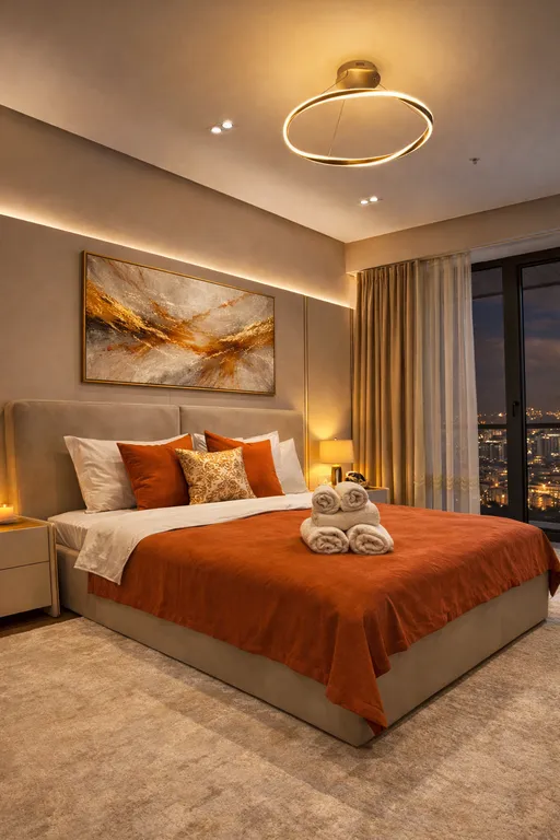 Просторная квартира в современном стиле