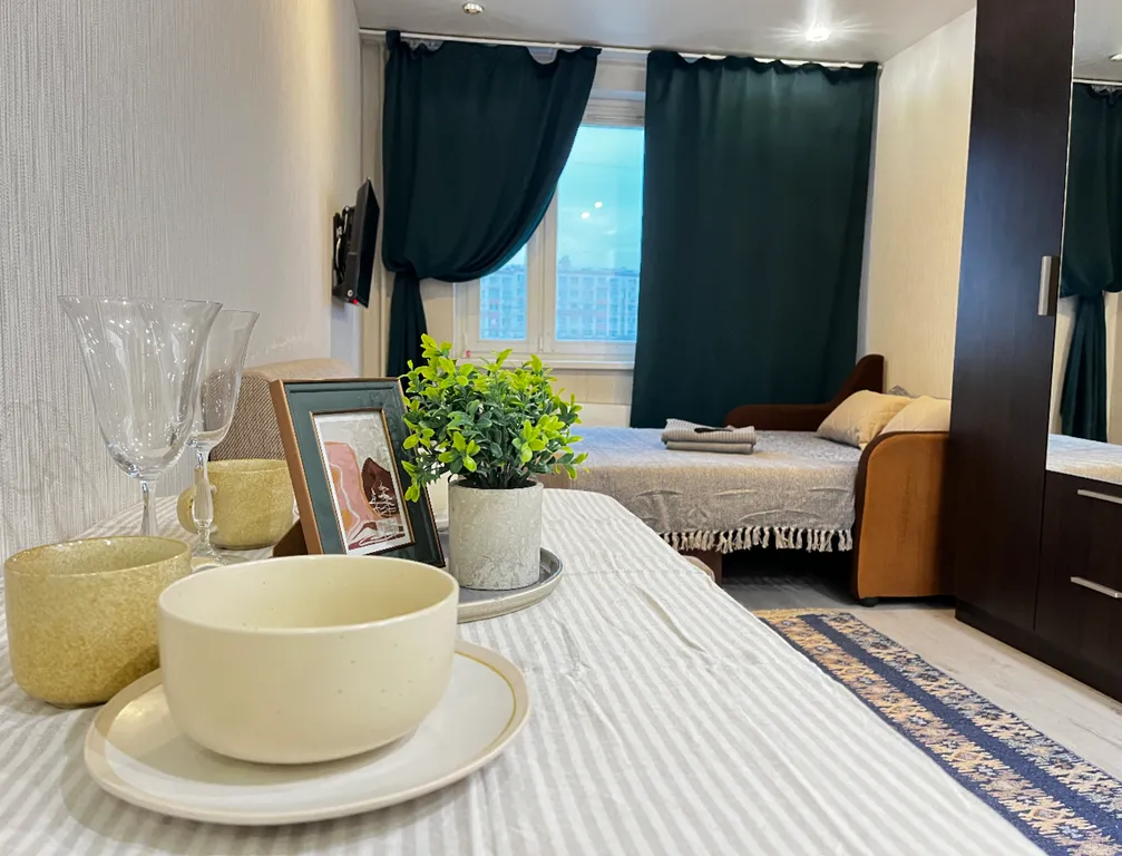 Квартира Удобная студия рядом с усадьбой Суханова | Уютно, как дома — аренда посуточно в Лопатино