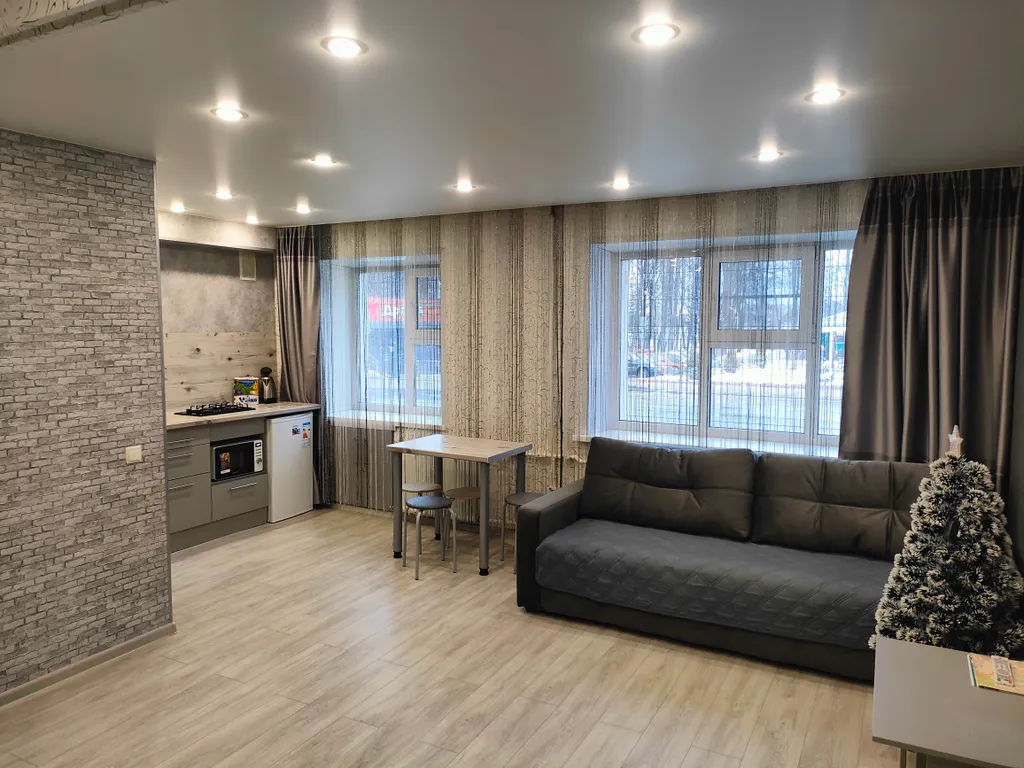 Квартира в центре с видом на парк и реку Волга — аренда посуточно в Рыбинск