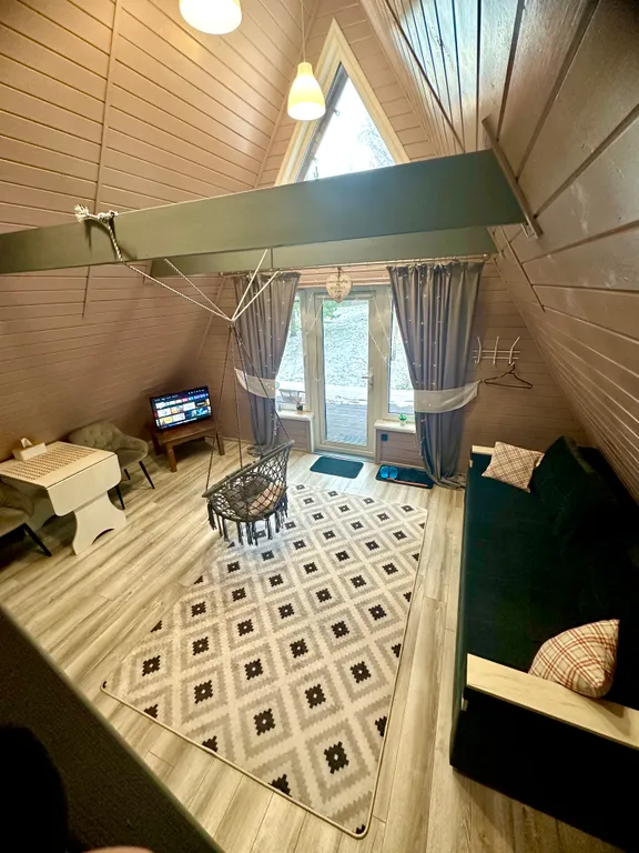 Уютный Афрейм в лесной деревушке под Минском