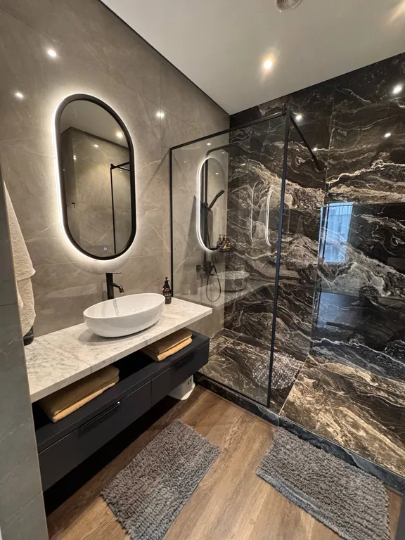 Охта-парк Гранд апарт с двумя спальнями