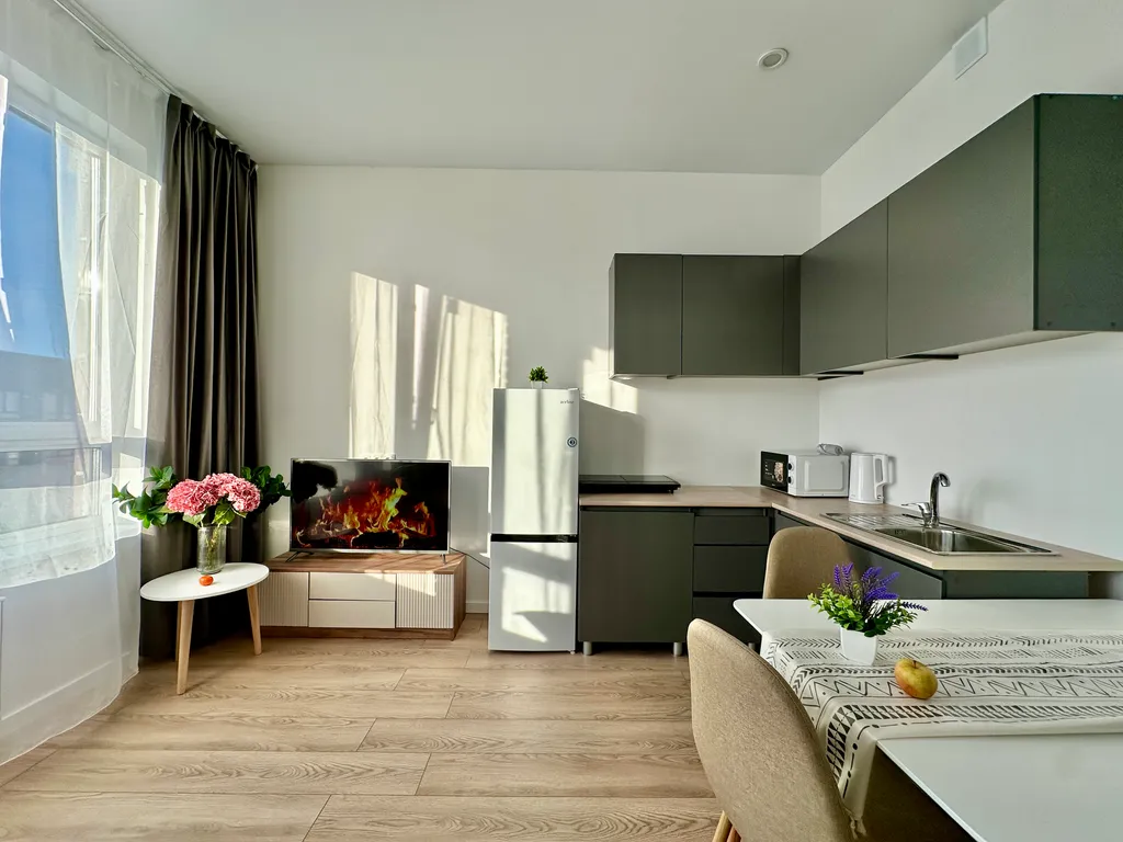 Студия с ремонтом