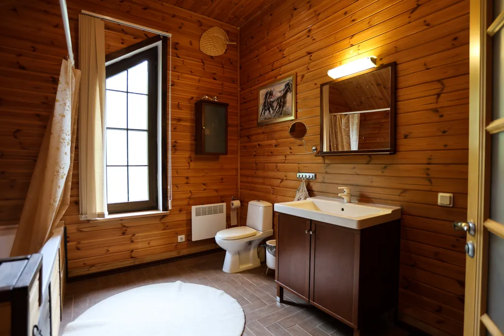 Уютный коттедж с баней на территории